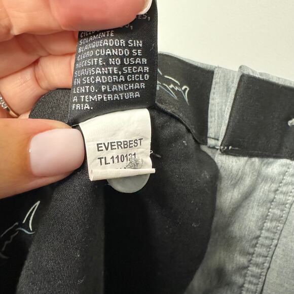 Greg Norman Mens Gray Golf Shorts Dry Fit Performance Size 36 Inseam 9" - Picture 7 of 10